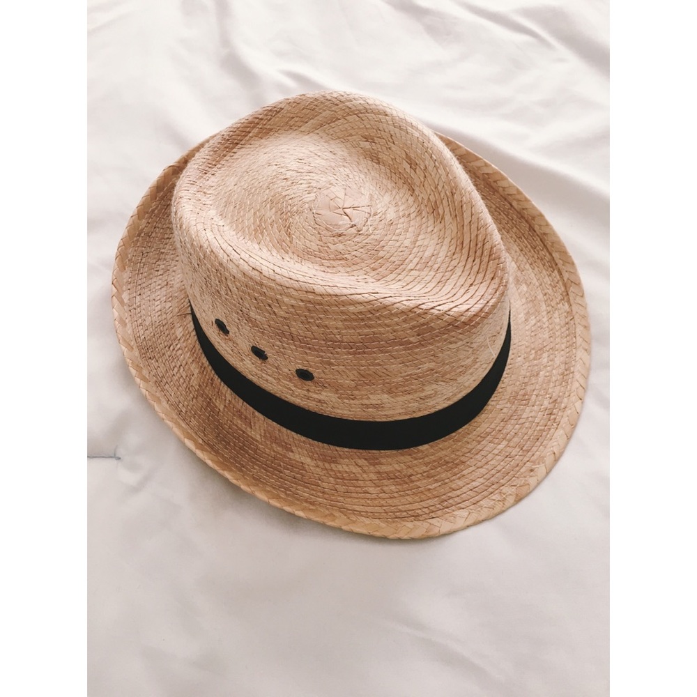 Straw Fedora Hat